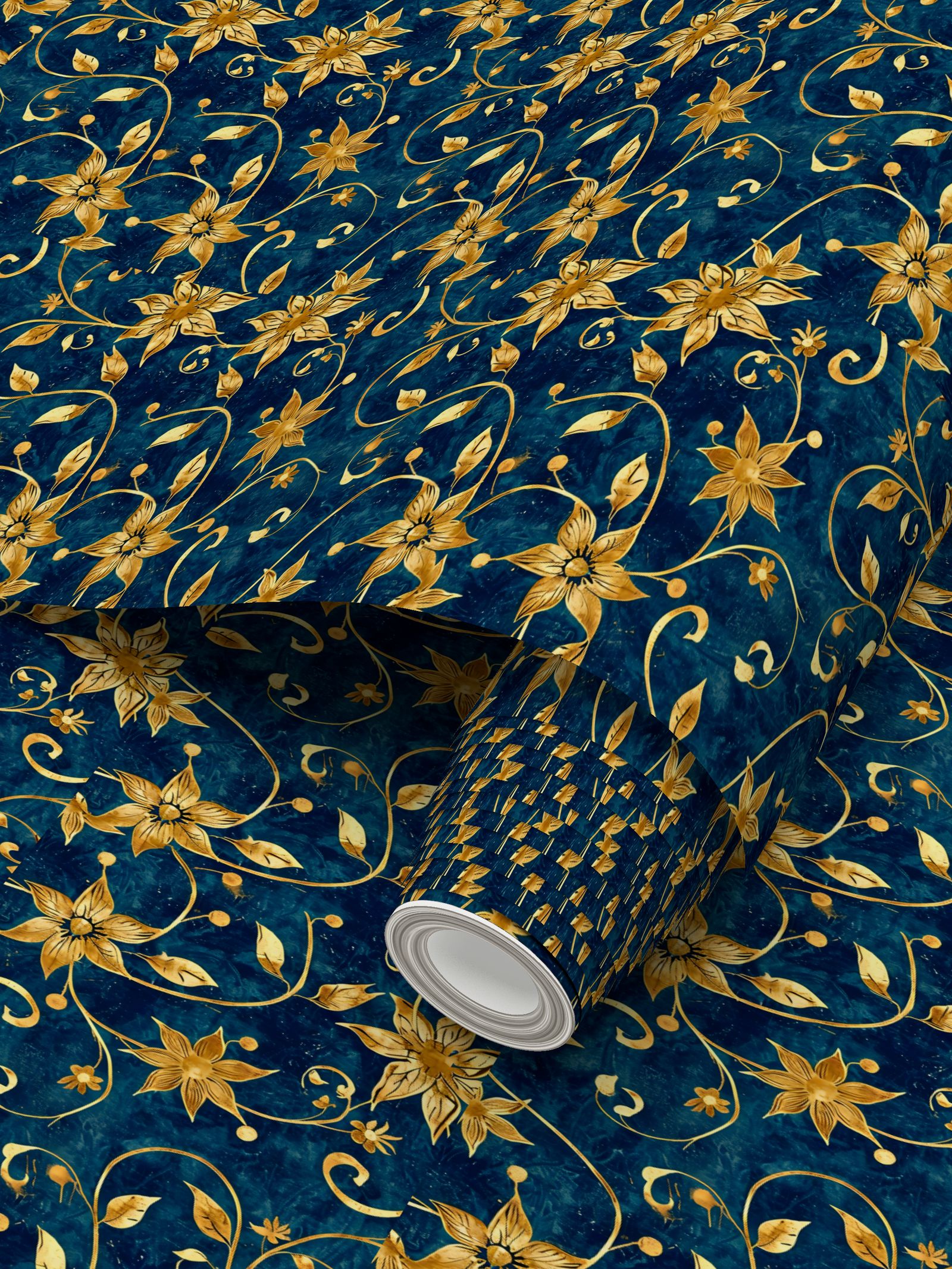 Premium Vintage Wallpaper William Morris Inspired
