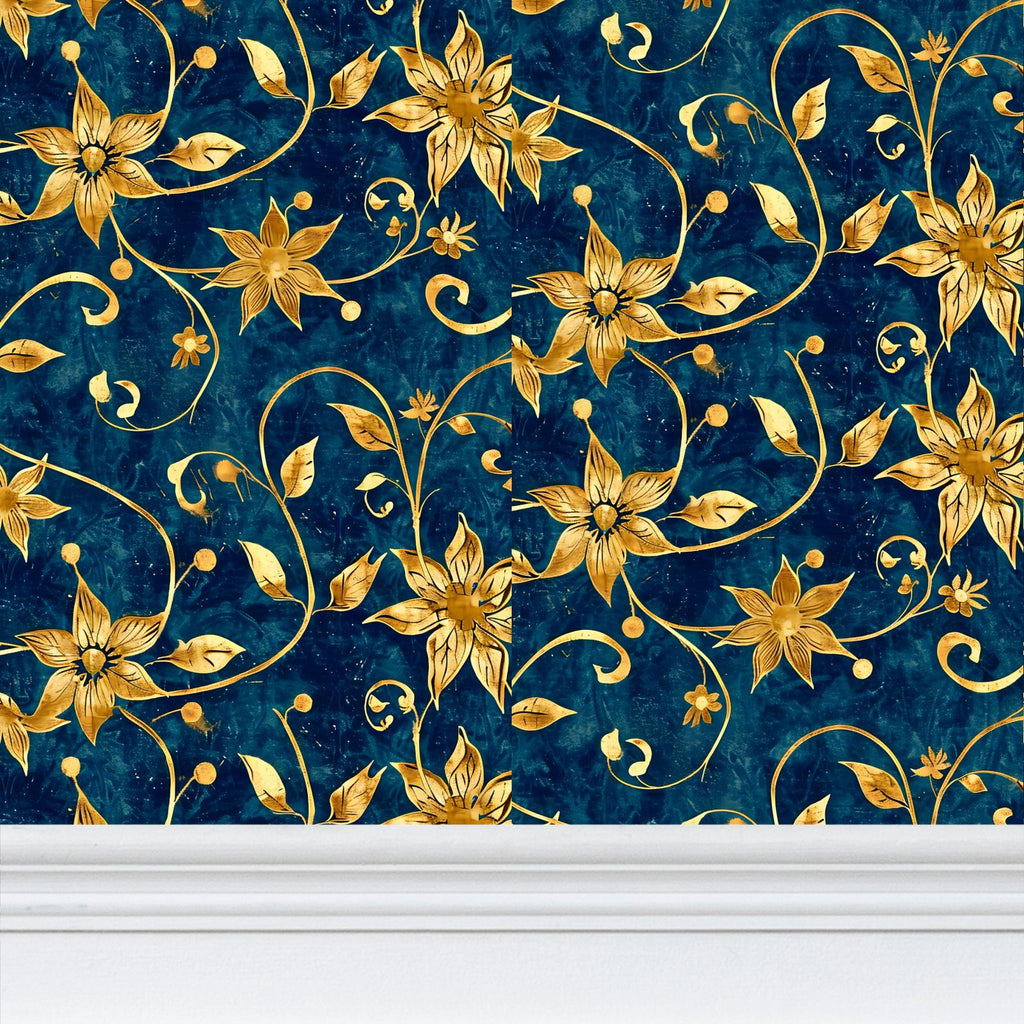 Premium Vintage Wallpaper William Morris Inspired
