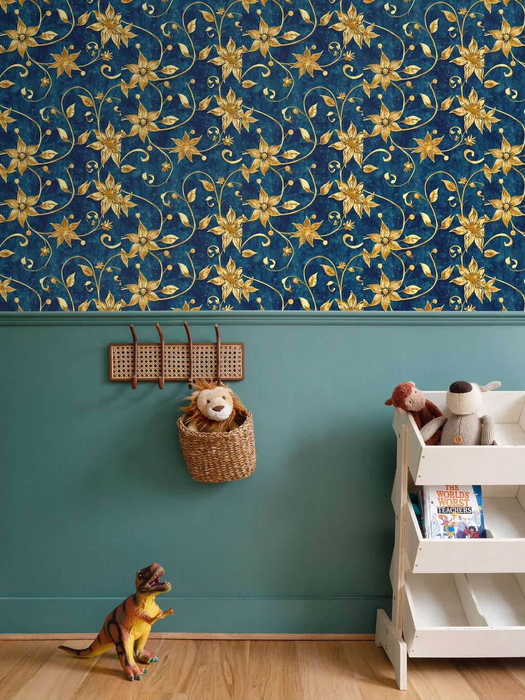 Premium Vintage Wallpaper William Morris Inspired