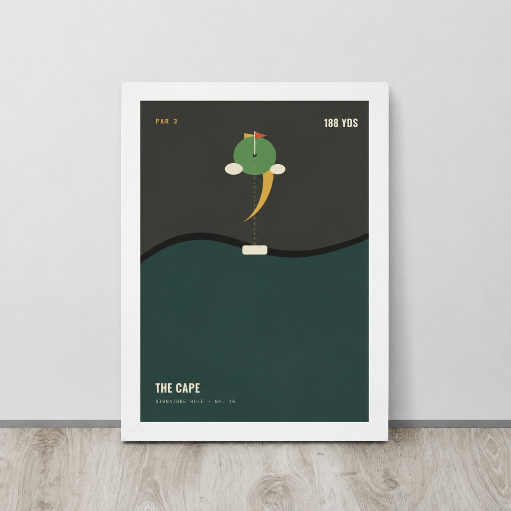 Framed poster